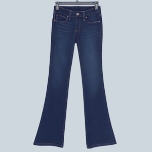 7 For All Mankind Slim Trouser Jean 24 Flare Low Rise